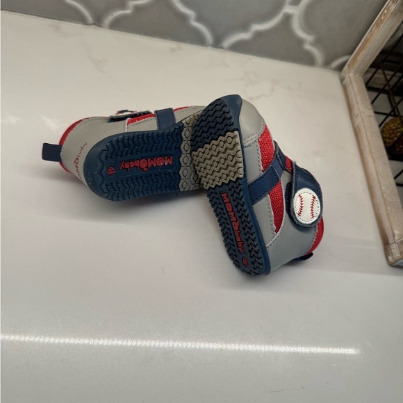 Toddler boy rubber sole shoes size 4 1/2 - Picture 6 of 6